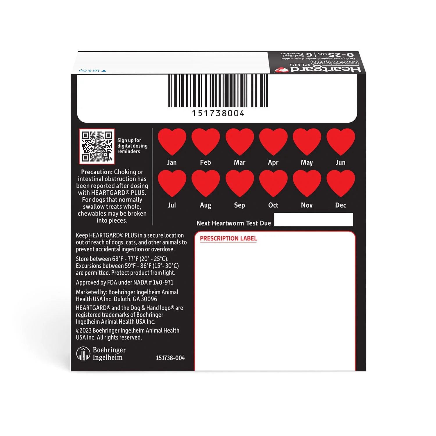 Rx Heartgard Plus for Dogs, 6 Chews - Nail Gallerys