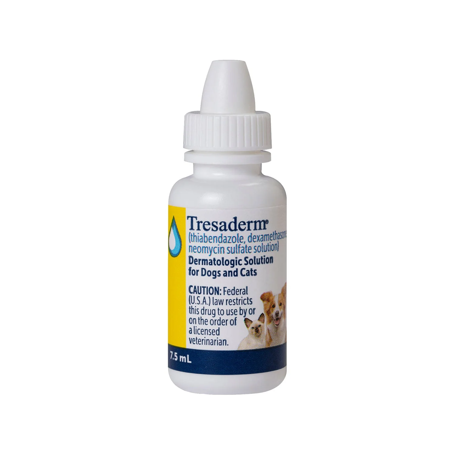 Rx Tresaderm (thiabendazole, dexamethasone, neomycin sulfate solution) Dermatologic Solution for Dogs & Cats - Nail Gallerys