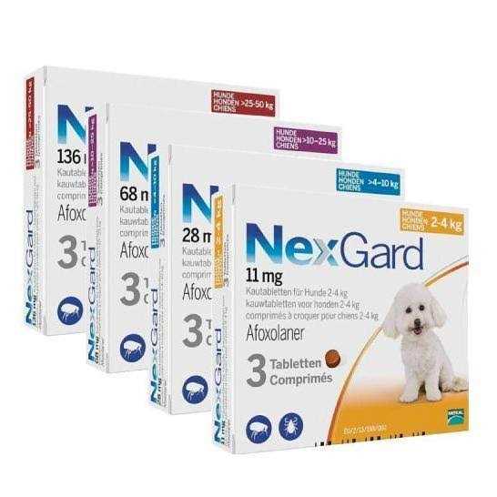 Nexgard Chews For Medium Dogs 10-25Kg - Nail Gallerys
