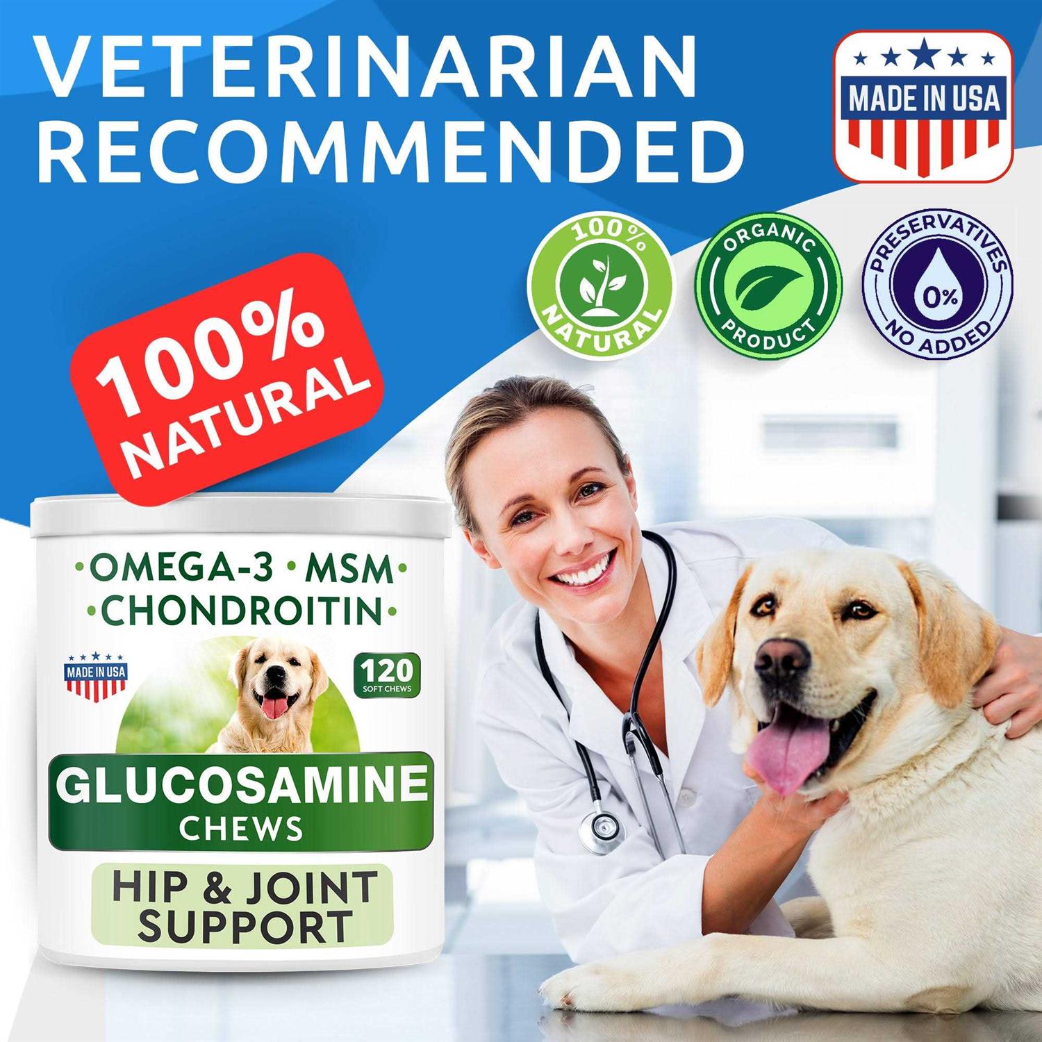 Bark&Spark Glucosamine Chews for Dog - Nail Gallerys