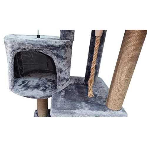 TINWEIUS 01A Cat Tree Scratching Toy Activity Centre Cat Tower Furniture Scratching Post - Nail Gallerys