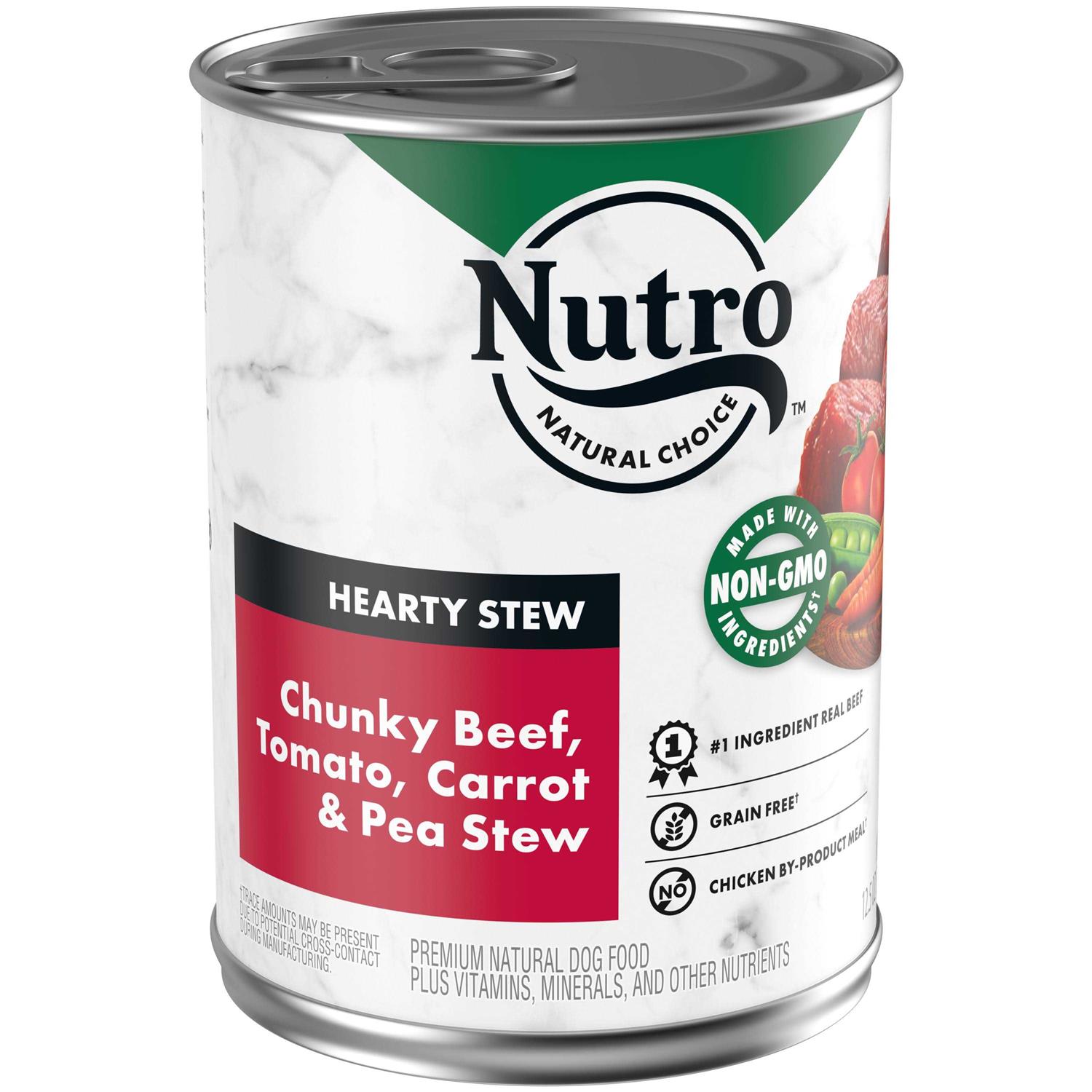 Nutro HEARTY Stew Adult Natural Wet Dog Food Cuts in Gravy Chunky Beef - Nail Gallerys