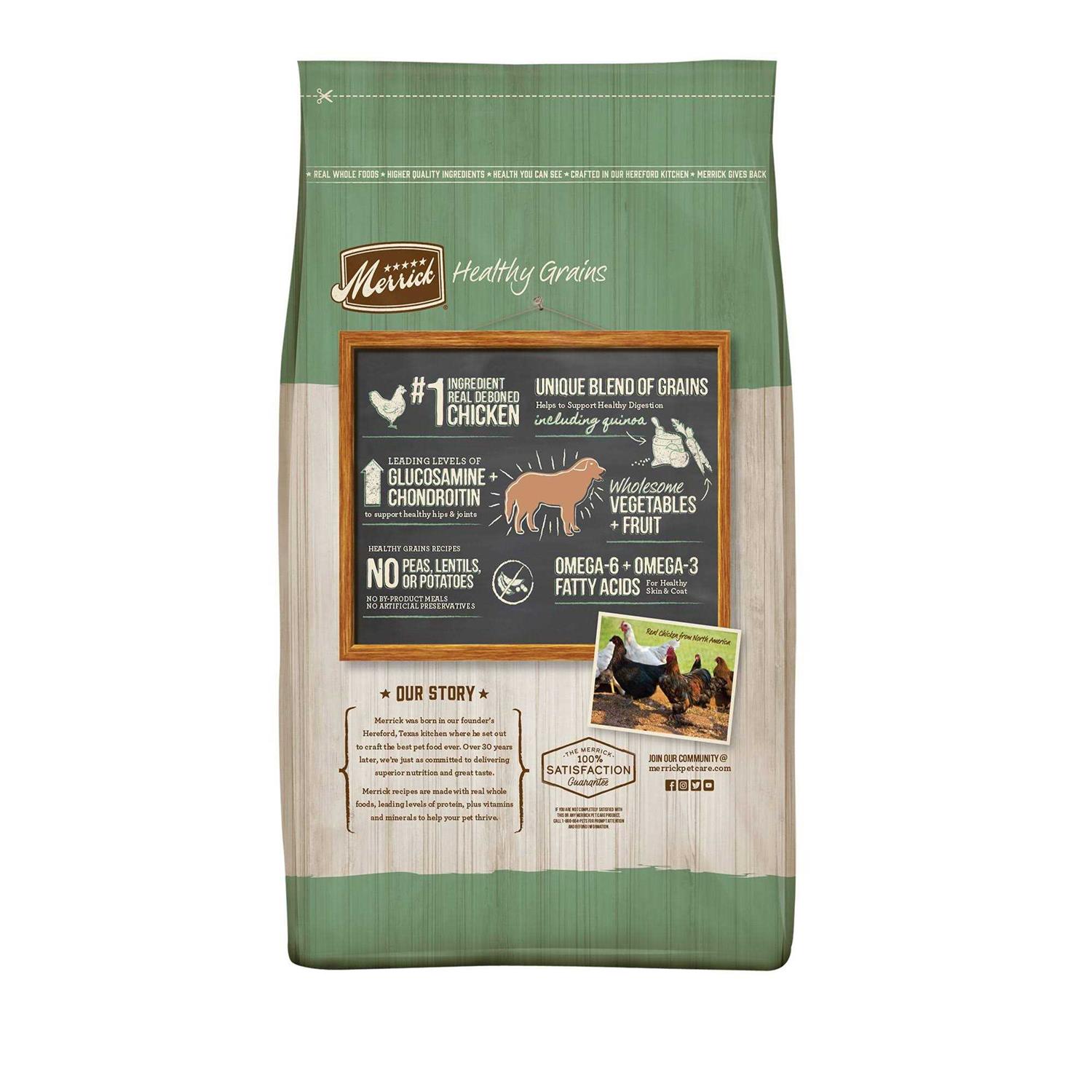 Merrick Healthy Grains Senior Dry Dog Food - Nail Gallerys