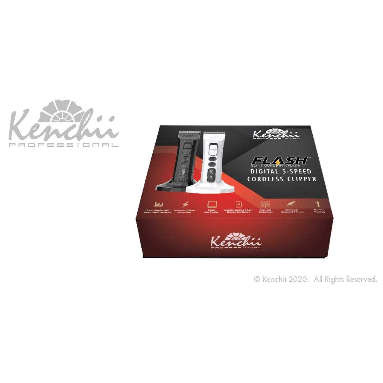 Kenchii Flash Digital Cordless Clipper - Nail Gallerys