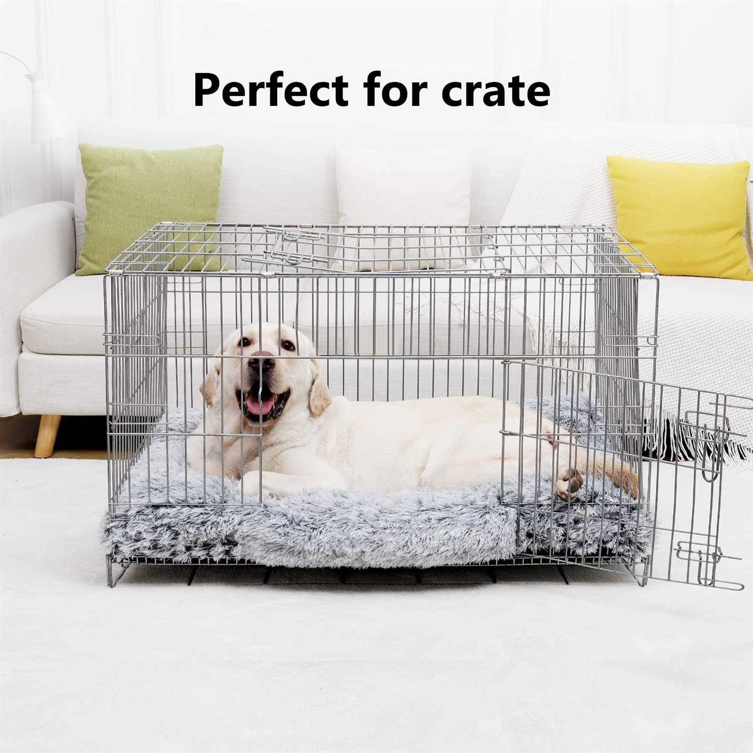 Vonabem Dog Bed crate Pad Washable Dog crate Beds for Large Medium Small Dogs Breeds - Nail Gallerys