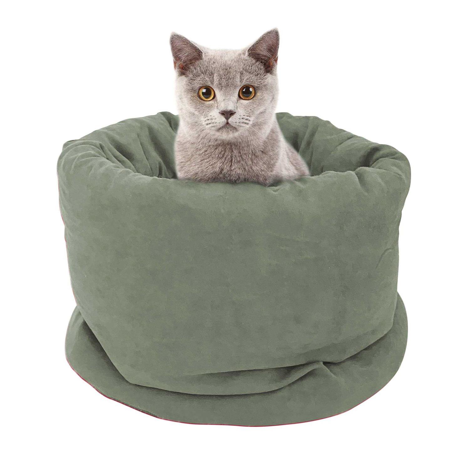 Goopaws 4 in 1 Self Warming Burrow Cat Bed - Nail Gallerys