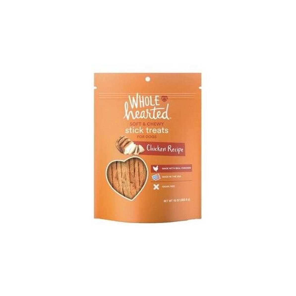 WholeHearted Grain Free Soft and Chewy Dog Stick Treats - Nail Gallerys