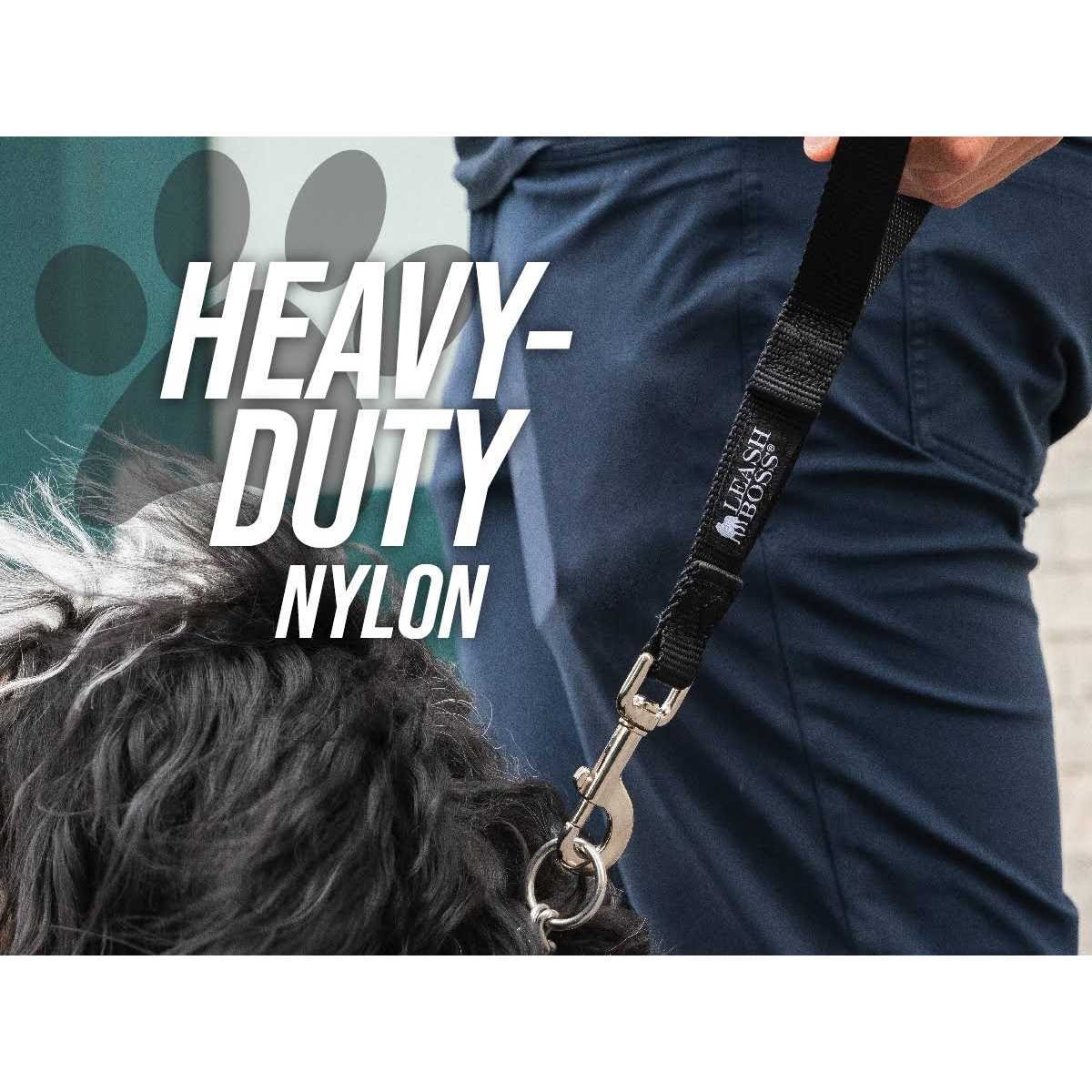 Leashboss Padded Handle Short Dog Leash - Nail Gallerys