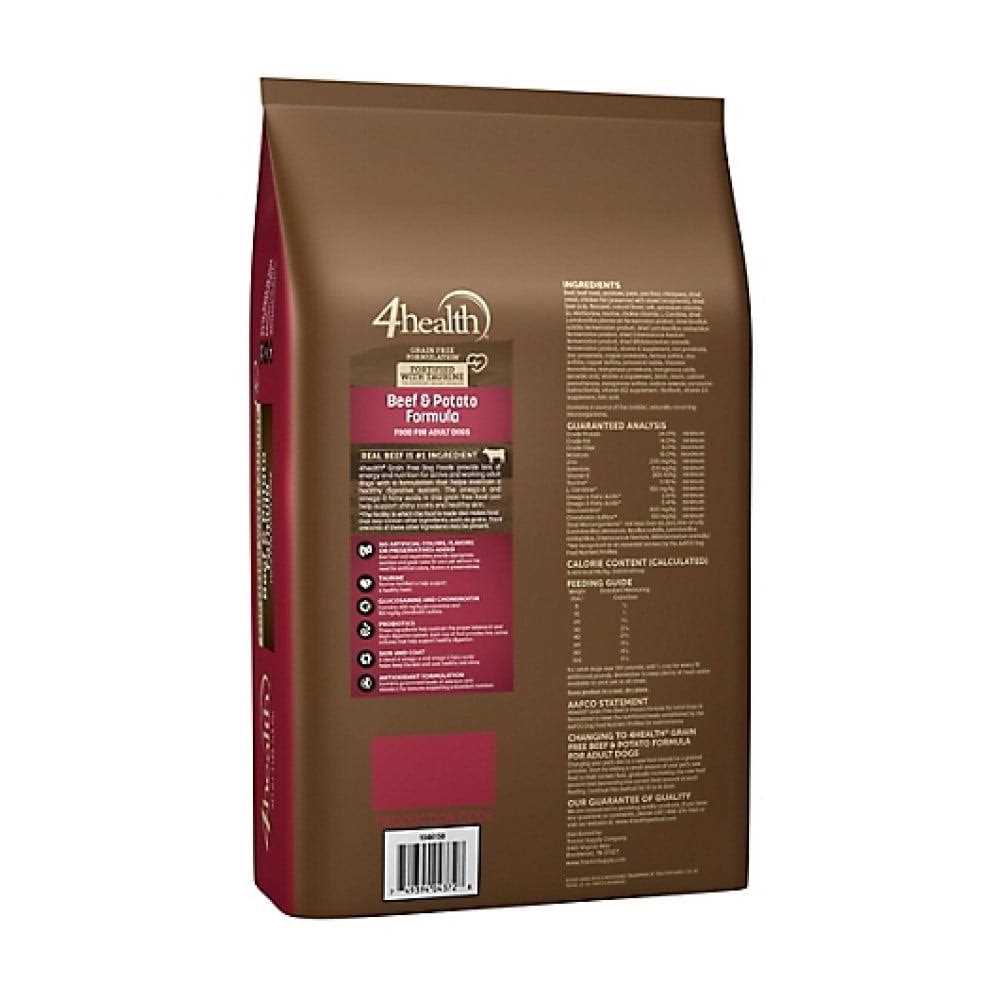 4health Grain Free Formulation Beef and Potato Formula Dry Dog Food 1046158 - Nail Gallerys