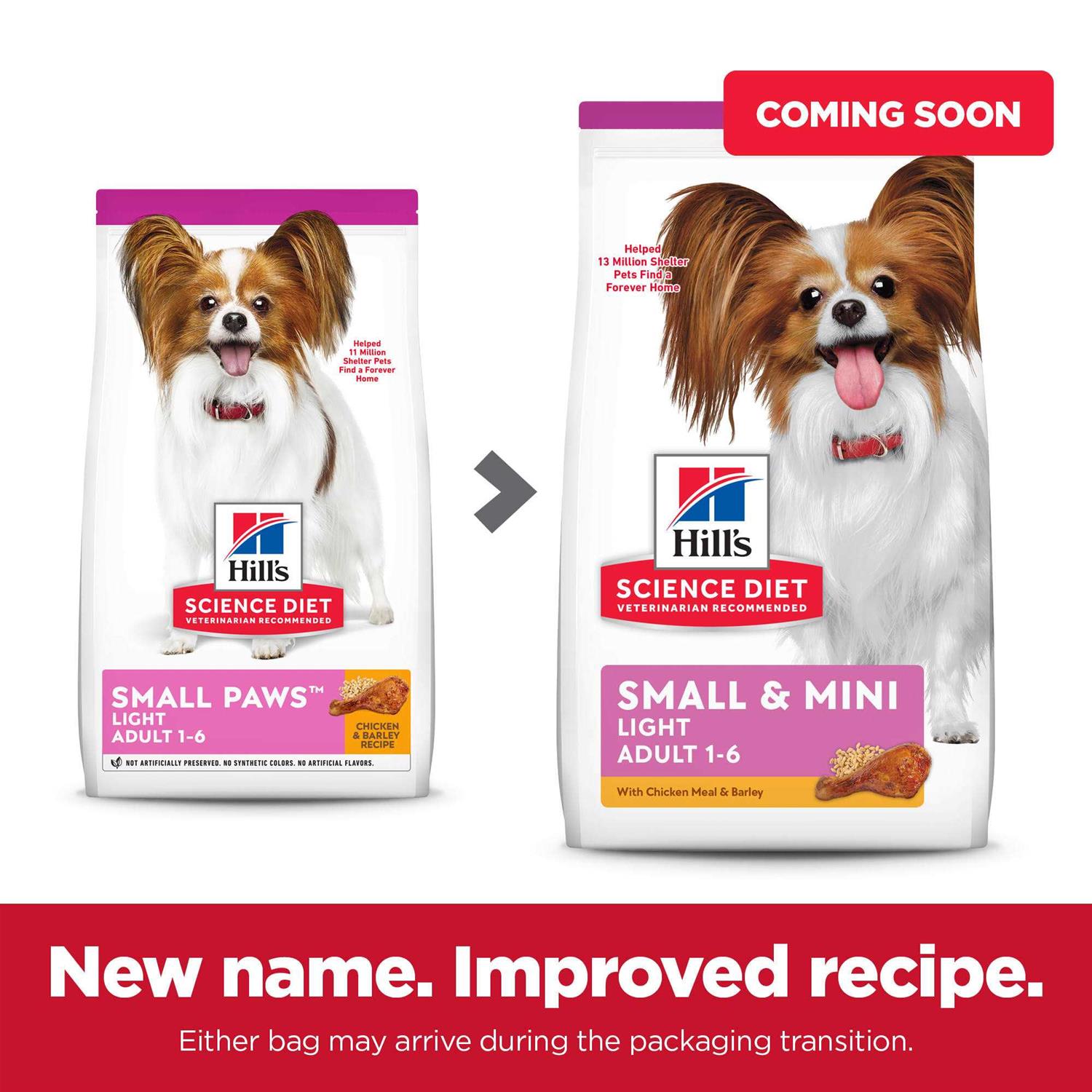 Hill’s Science Diet Adult Small Paws Light Chicken Meal & Barley Dry Dog Food - Nail Gallerys