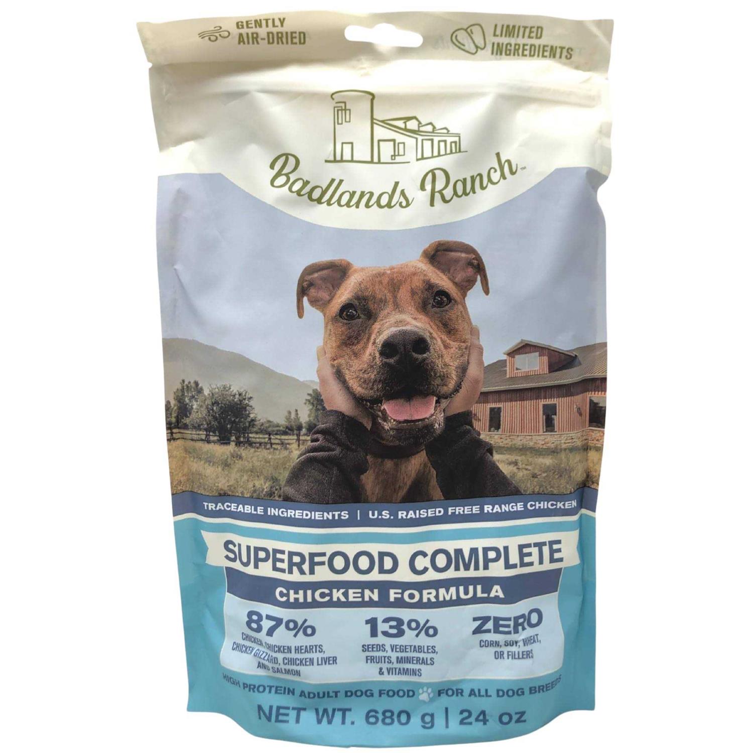 Badlands Ranch Superfood Complete Air Dried Chicken Dog Food - Nail Gallerys