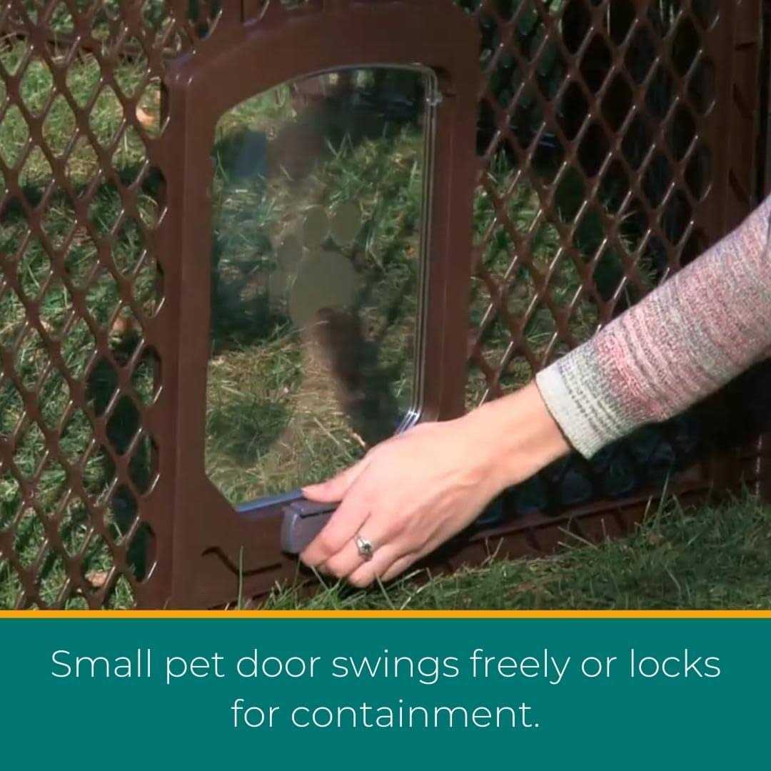 North States MyPet Petyard Passage 4-Panel - Nail Gallerys