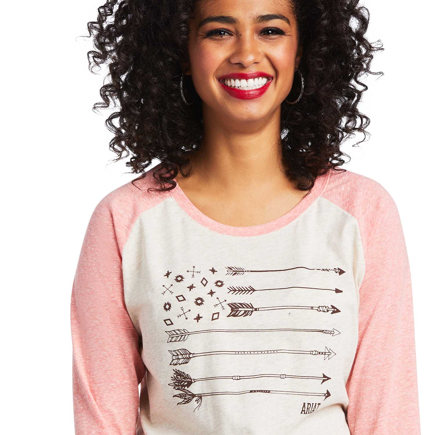 Ariat Women's Arrow Raglan Shirt - Nail Gallerys