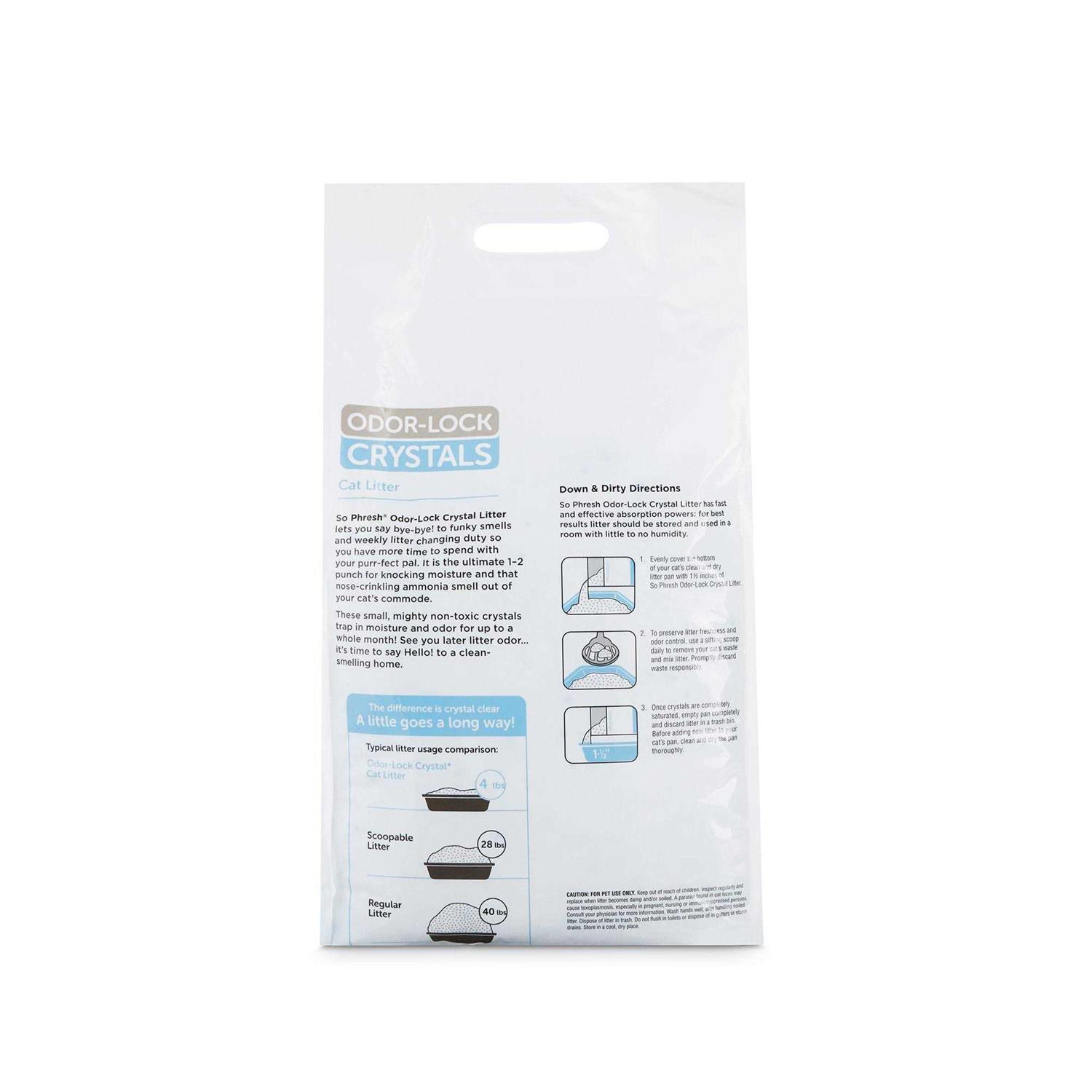 So Phresh Odor-Lock Crystal Cat Litter - Nail Gallerys