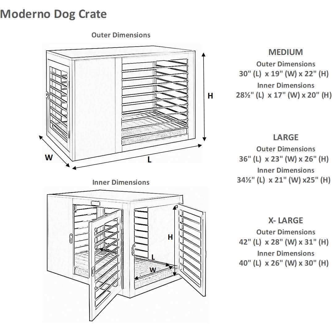 Bowsers Moderno Dog Crate - Nail Gallerys