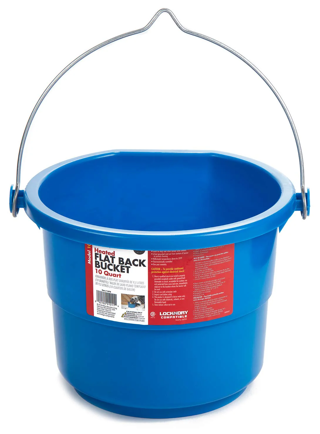 Heated Flat Back Bucket with Built-in Thermostat - Nail Gallerys