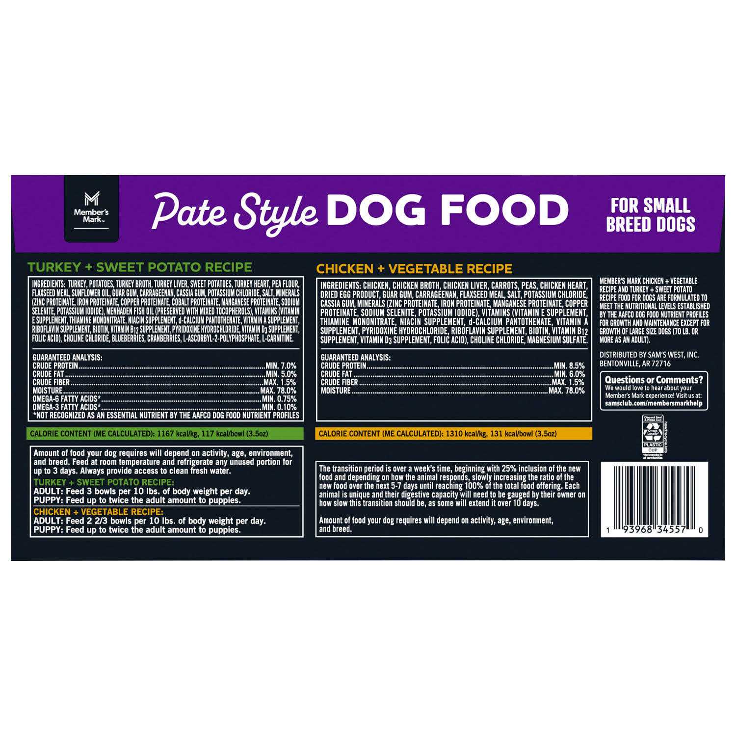 Member’s Mark Pate Style Dog Food Variety Pack - Nail Gallerys
