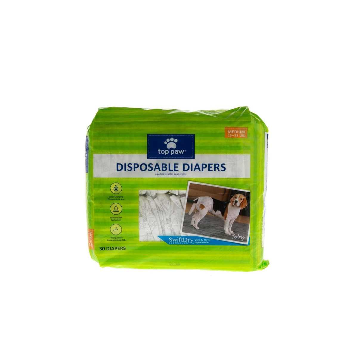 Top Paw Disposable Dog Diapers - Nail Gallerys