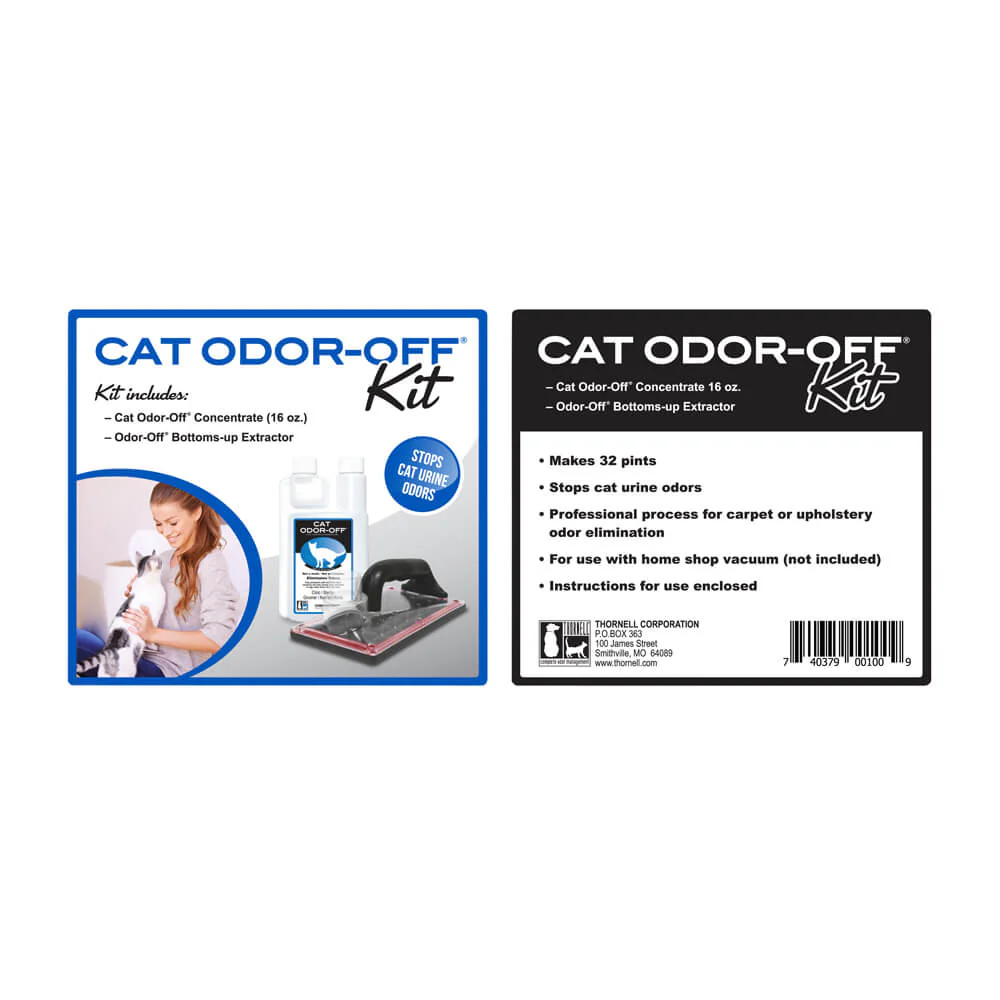 Cat Odor-Off Extractor Kit - Nail Gallerys