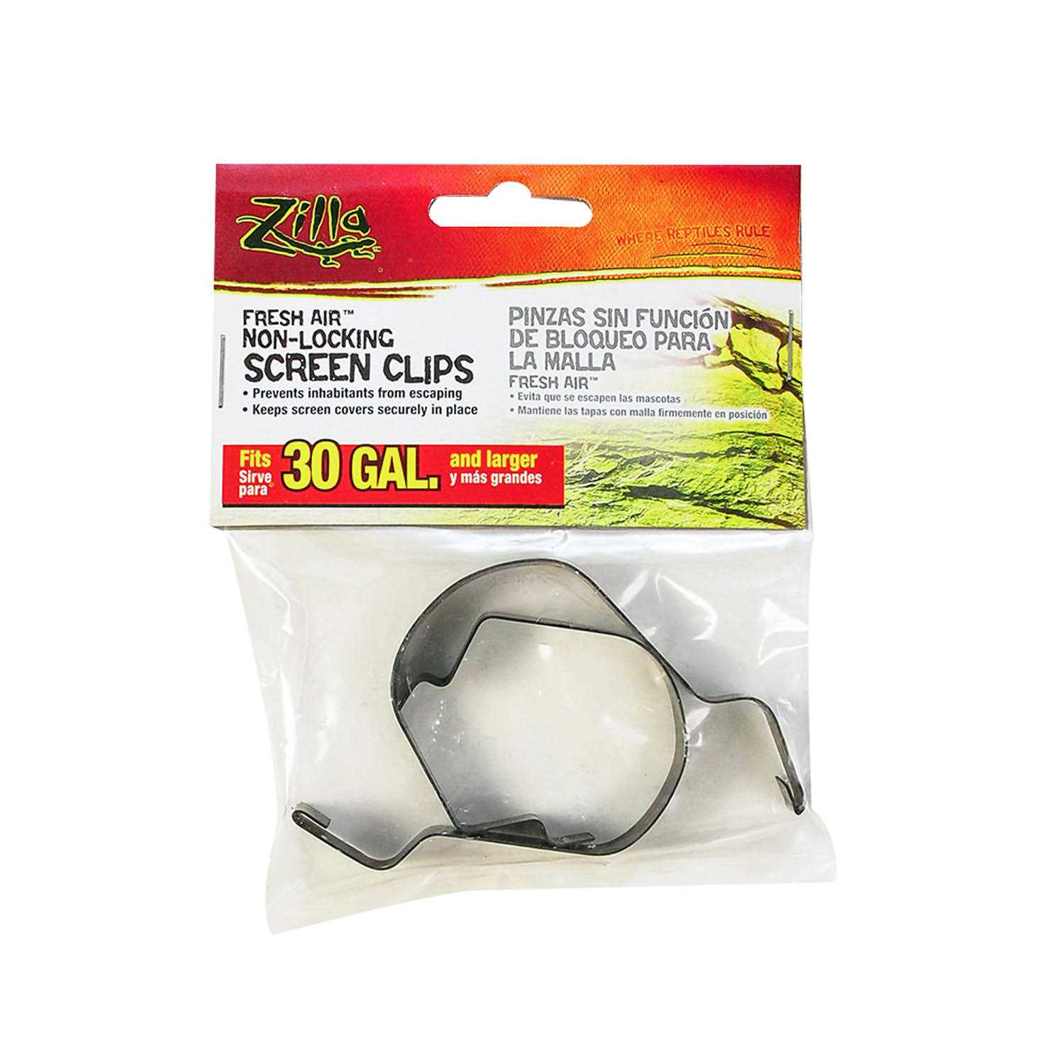 Zilla Fresh Air Non-Locking Screen Clips - Nail Gallerys