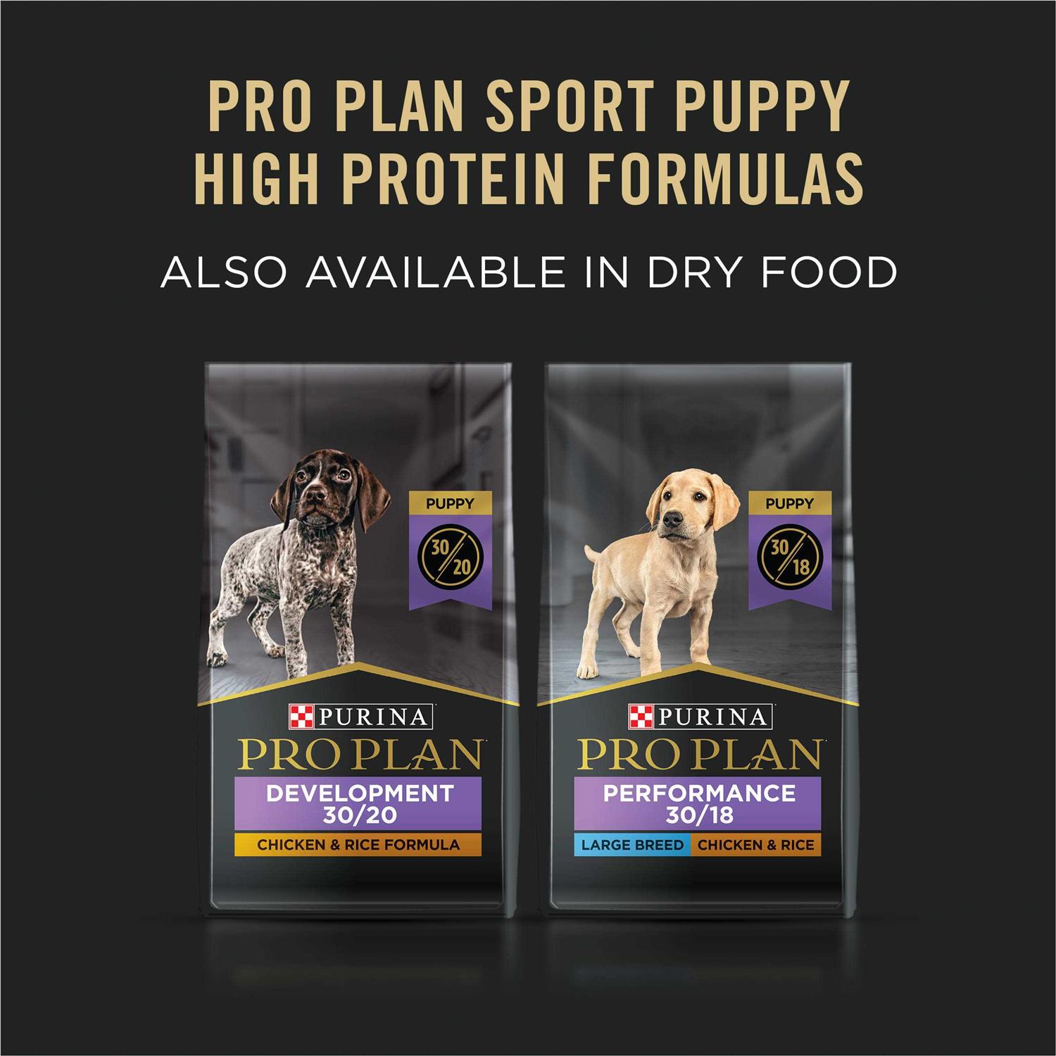 Purina Pro Plan Sport Beef Chicken & Rice entree Wet Puppy Food Variety Pack - Nail Gallerys
