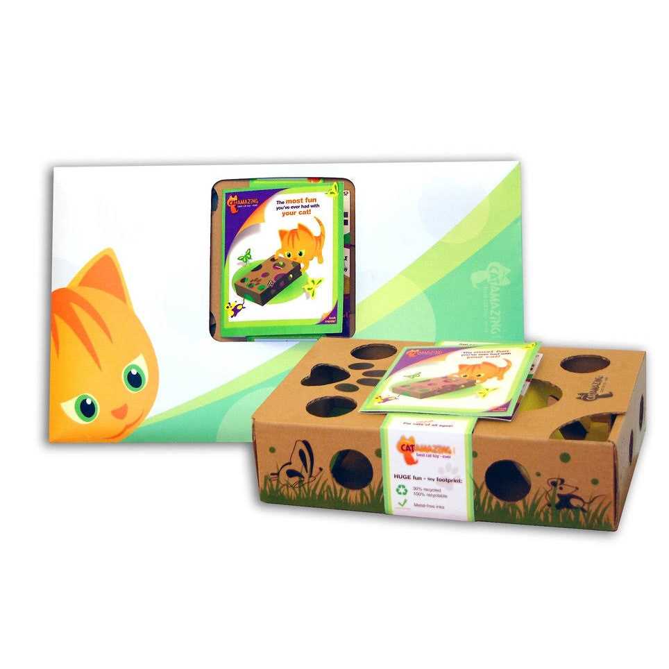 Cat Amazing Best Cat Toy Ever! Interactive Treat Maze & Puzzle Feeder for Cats - Nail Gallerys