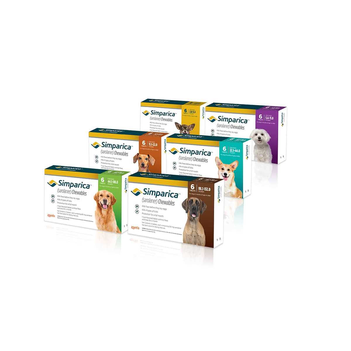 Simparica Chewable Tablet for Dogs - Nail Gallerys