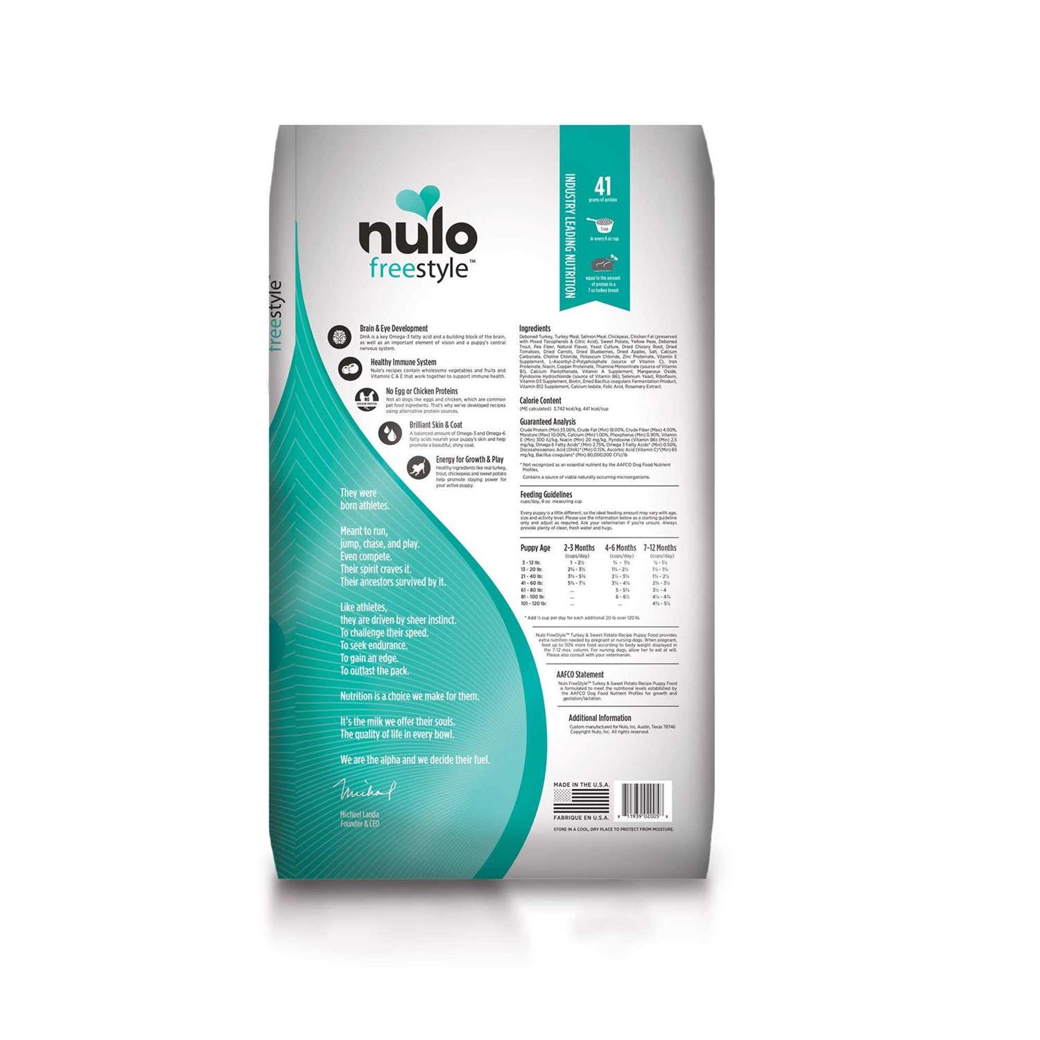 Nulo Freestyle Grain Free Dry Puppy Food - Nail Gallerys