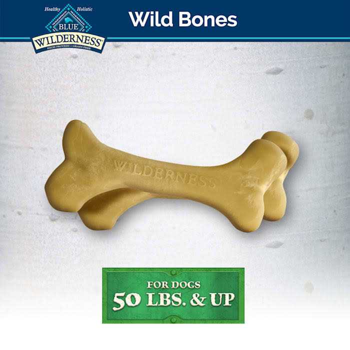 Blue Buffalo Wilderness Wild Bones Dental Dog Treats - Nail Gallerys