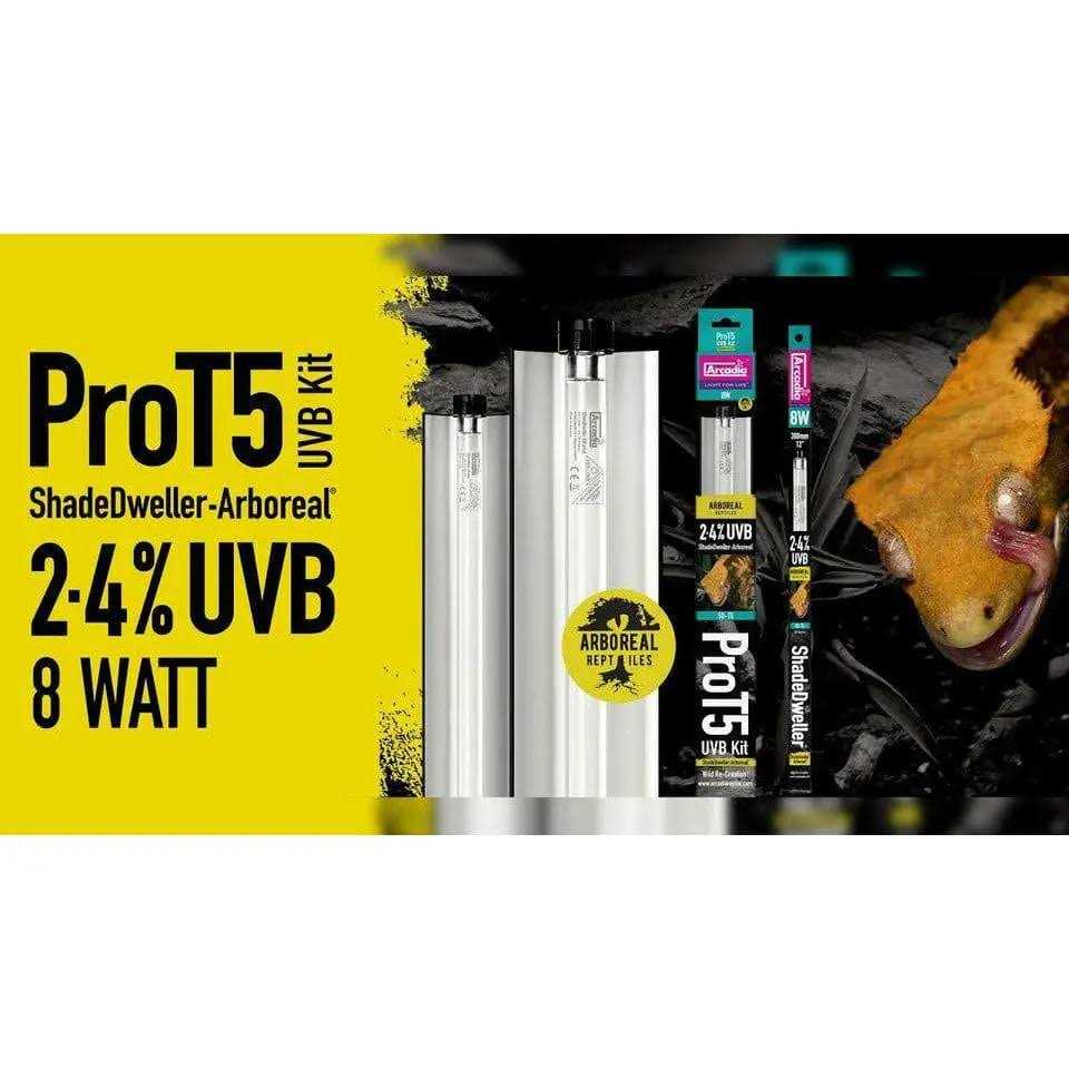 Arcadia ShadeDweller Pro Arboreal T5 UVB Kit - Nail Gallerys