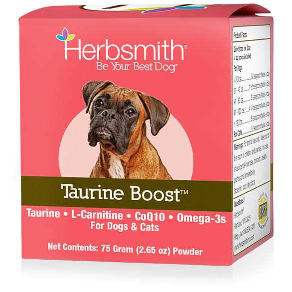 Herbsmith Taurine Boost for Dogs and Cats - Nail Gallerys