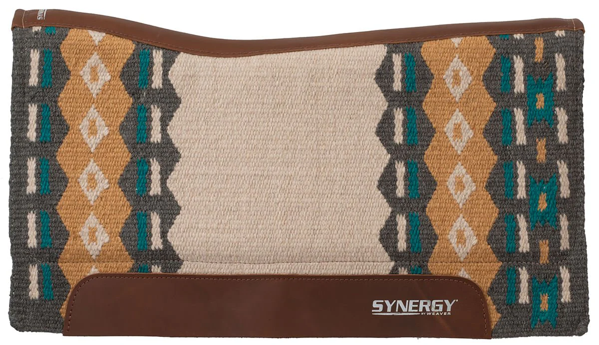 Synergy Contoured Performance Buckstitch Saddle Pad - Nail Gallerys