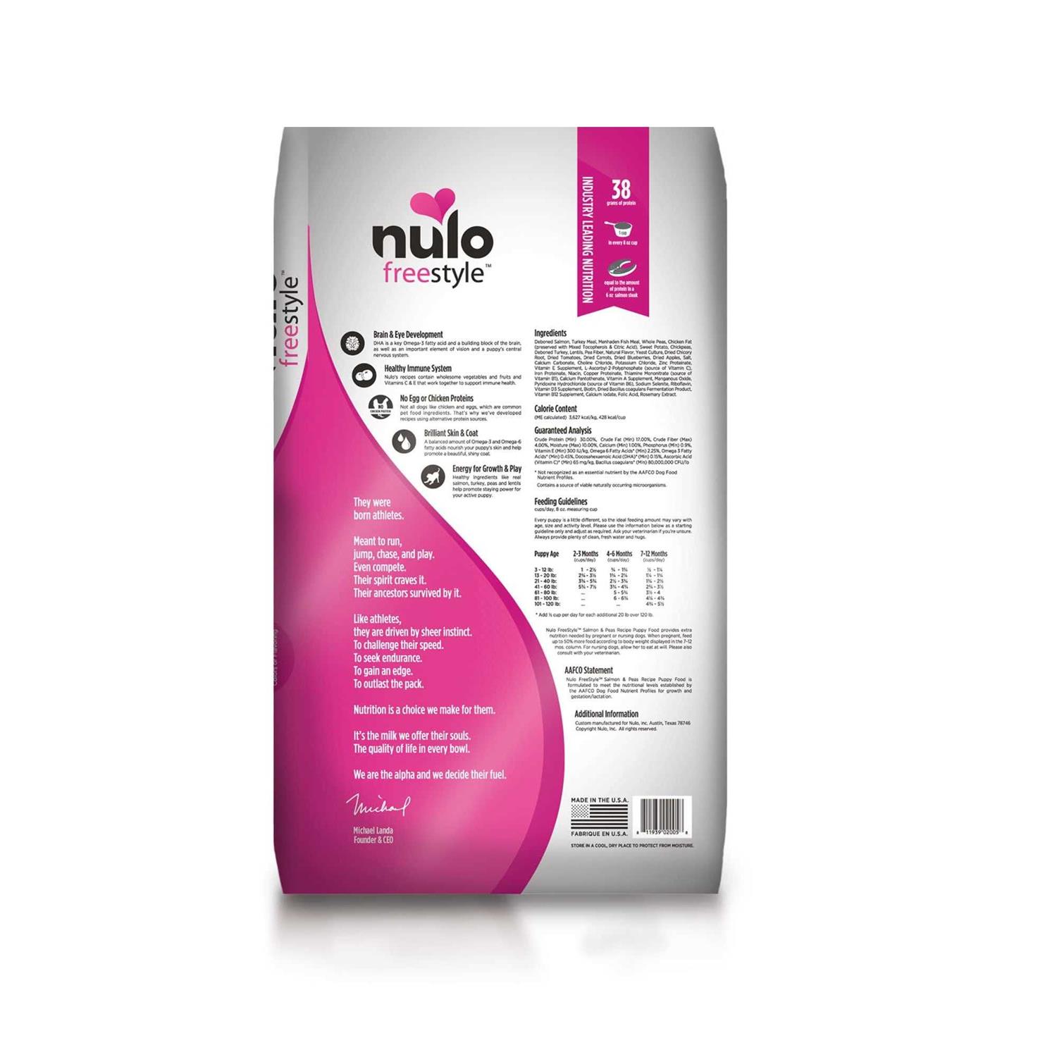 Nulo Freestyle Grain Free Dry Puppy Food - Nail Gallerys