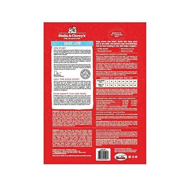 Stella & Chewy’s Dandy Lamb Dinner Patties Freeze-Dried Dog Food - Nail Gallerys