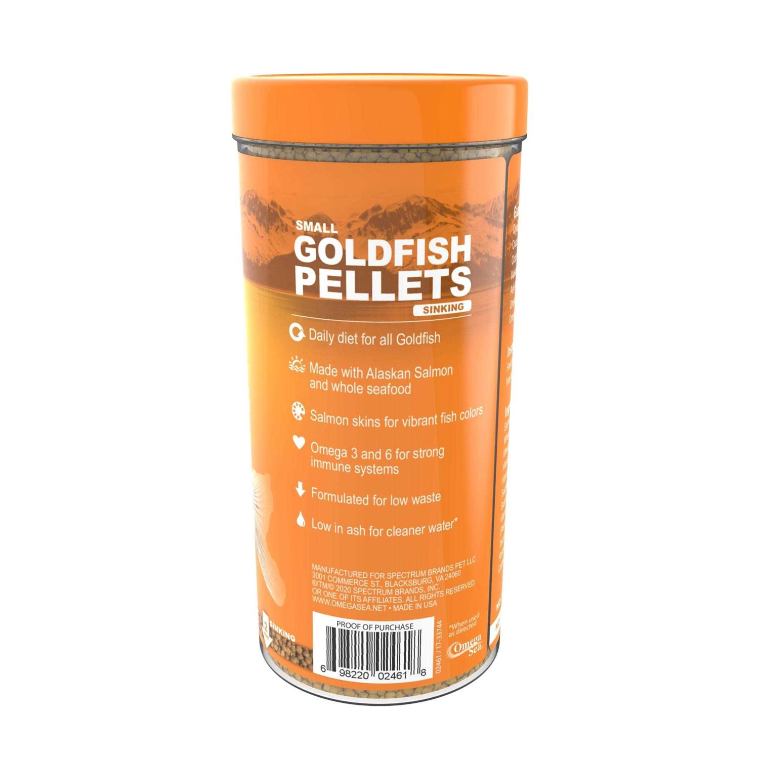 Omega One Sinking Small Goldfish Pellets - Nail Gallerys