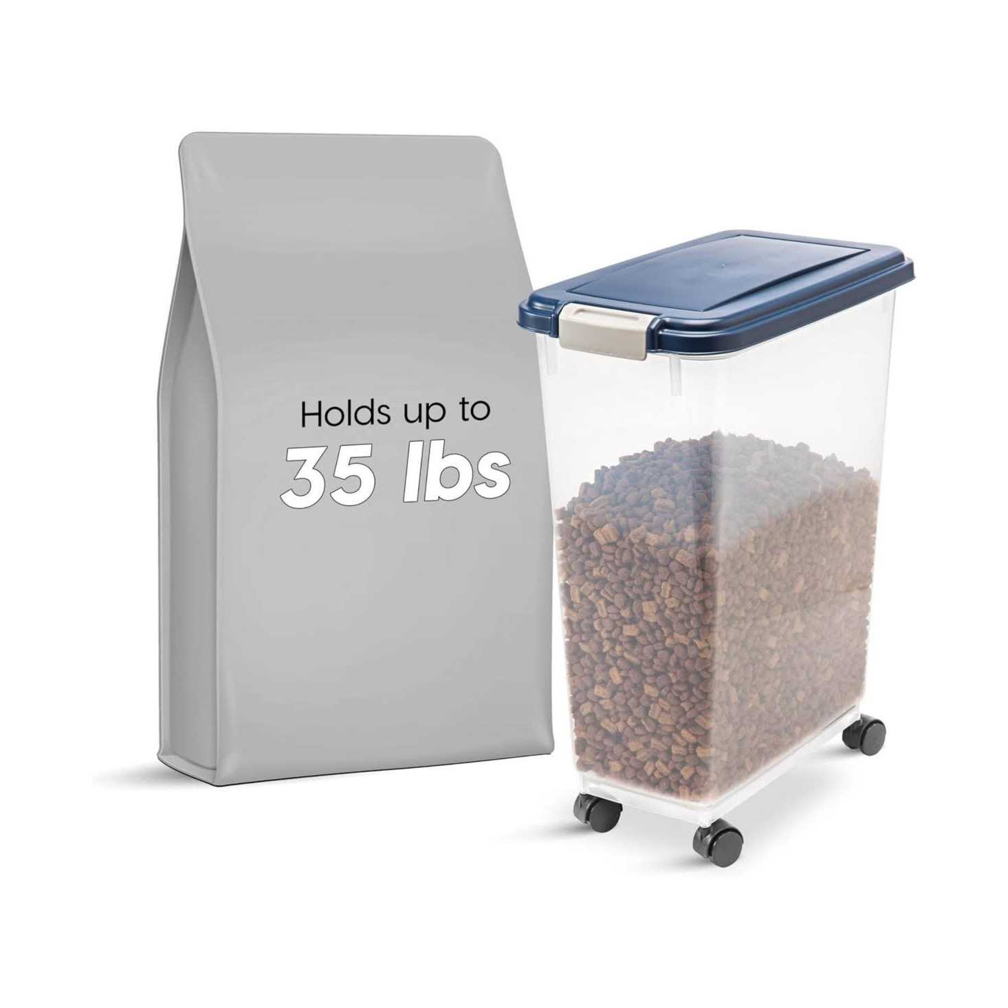 Iris Airtight Pet Food Storage Container - Nail Gallerys