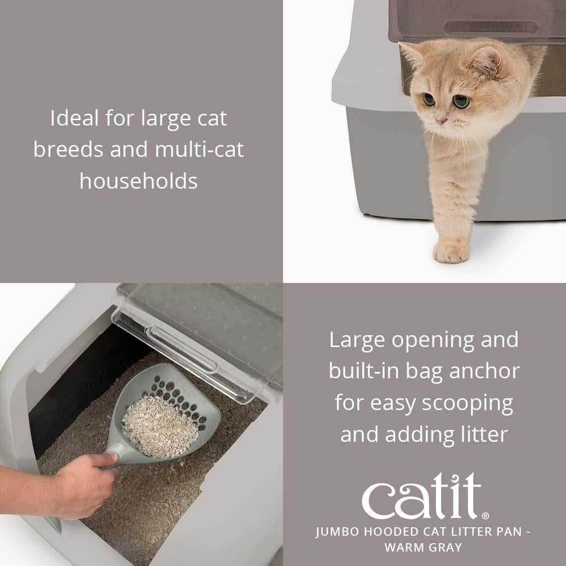 Catit Hooded Cat Litter Pan - Nail Gallerys