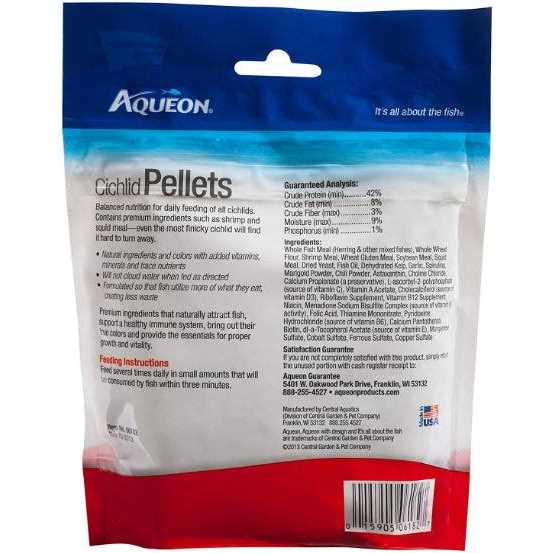 Aqueon Cichlid Food Pellets - Nail Gallerys