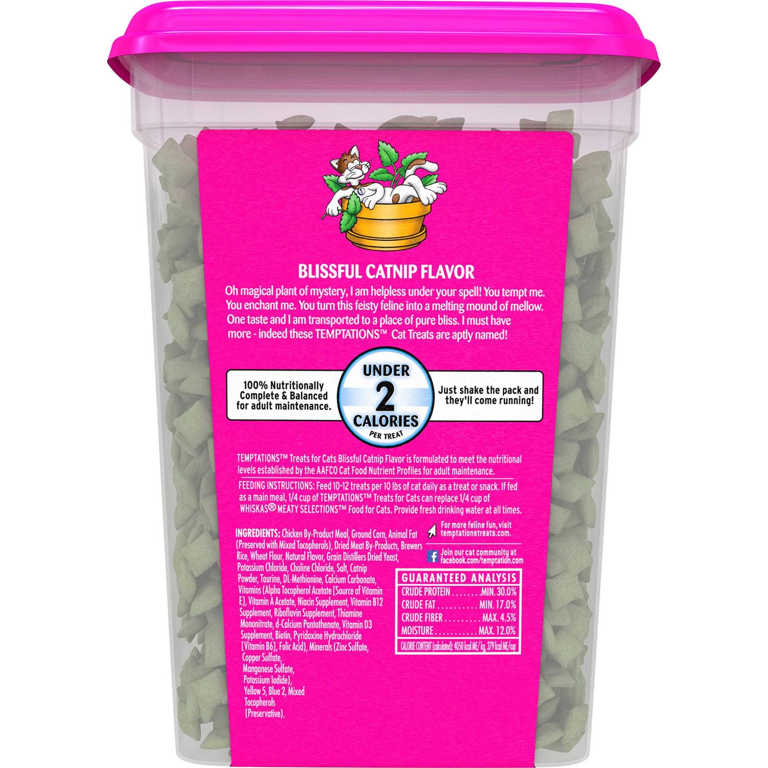 Temptations Blissful Catnip Flavor Cat Treats - Nail Gallerys