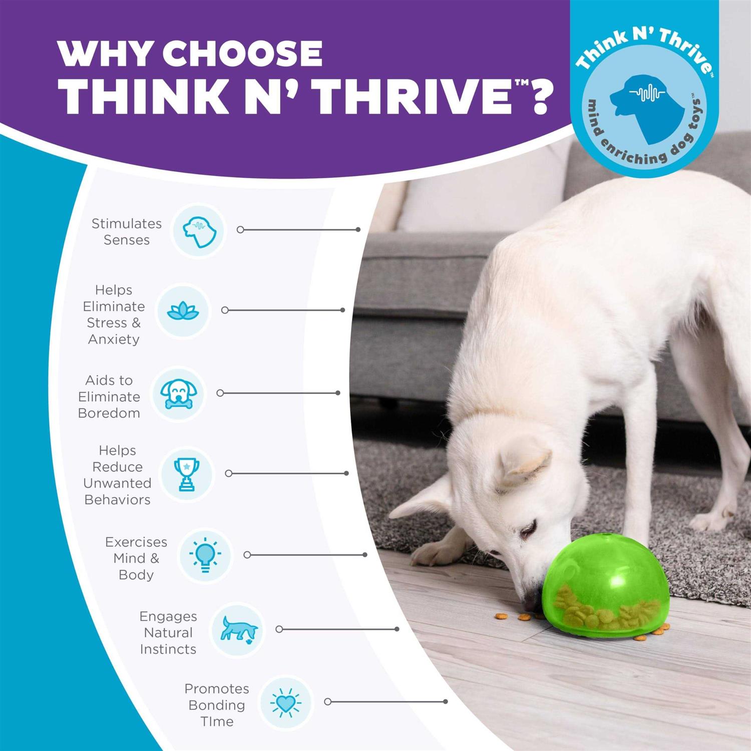 Outward Hound Snoop Interactive Treat Dispensing Dog Toy - Nail Gallerys