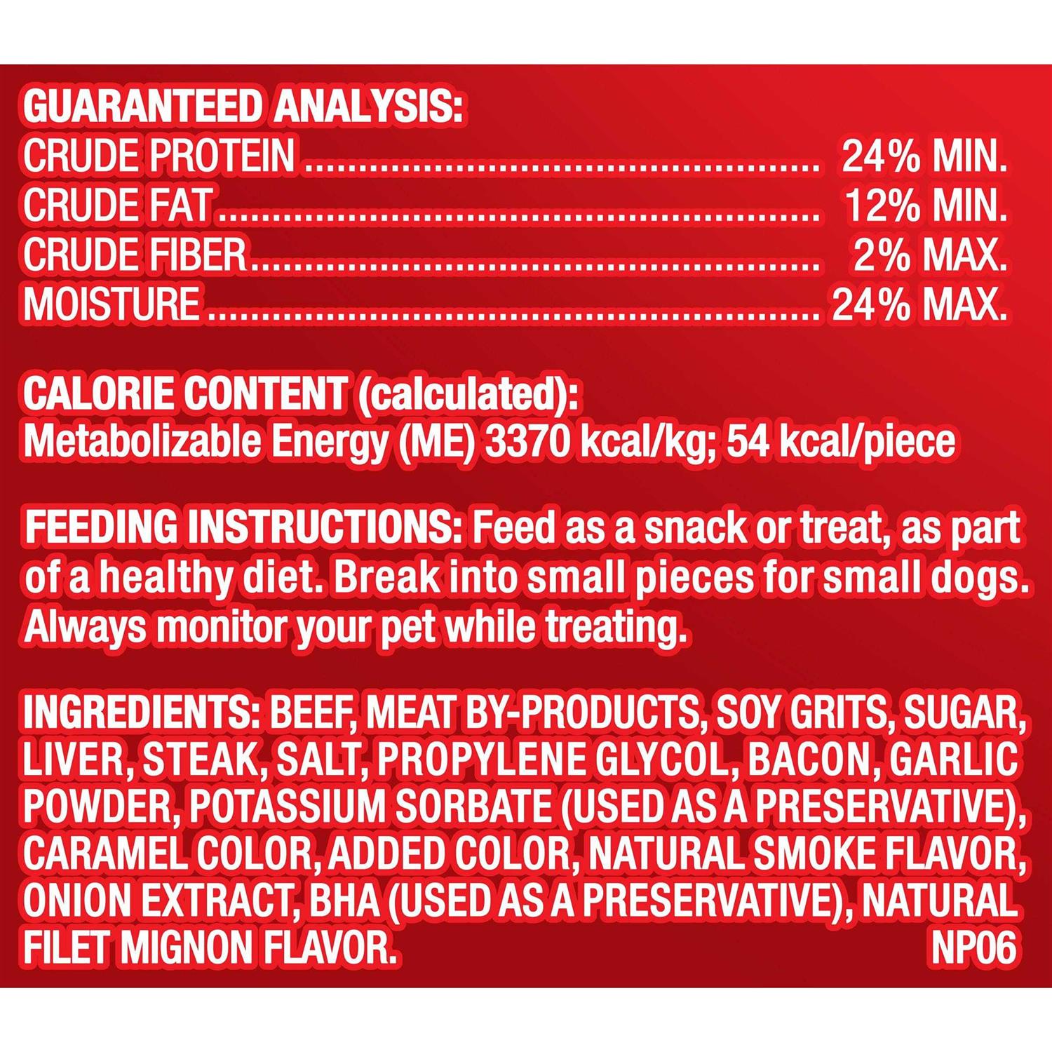 Pup Peroni Filet Mignon Bacon Dog - Nail Gallerys