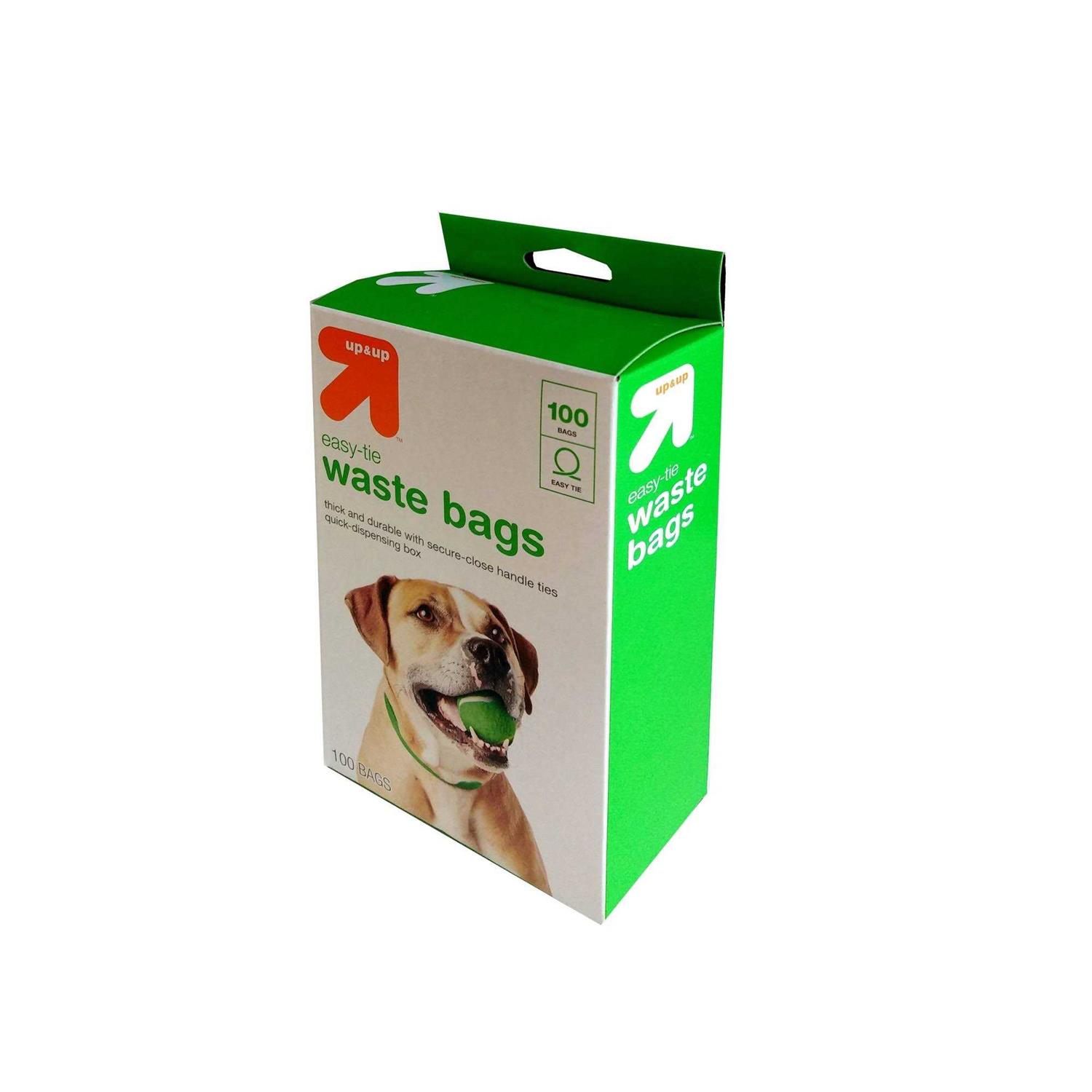 Up&Up Dog Waste Disposal Easy-Tie Handle Bags - Nail Gallerys