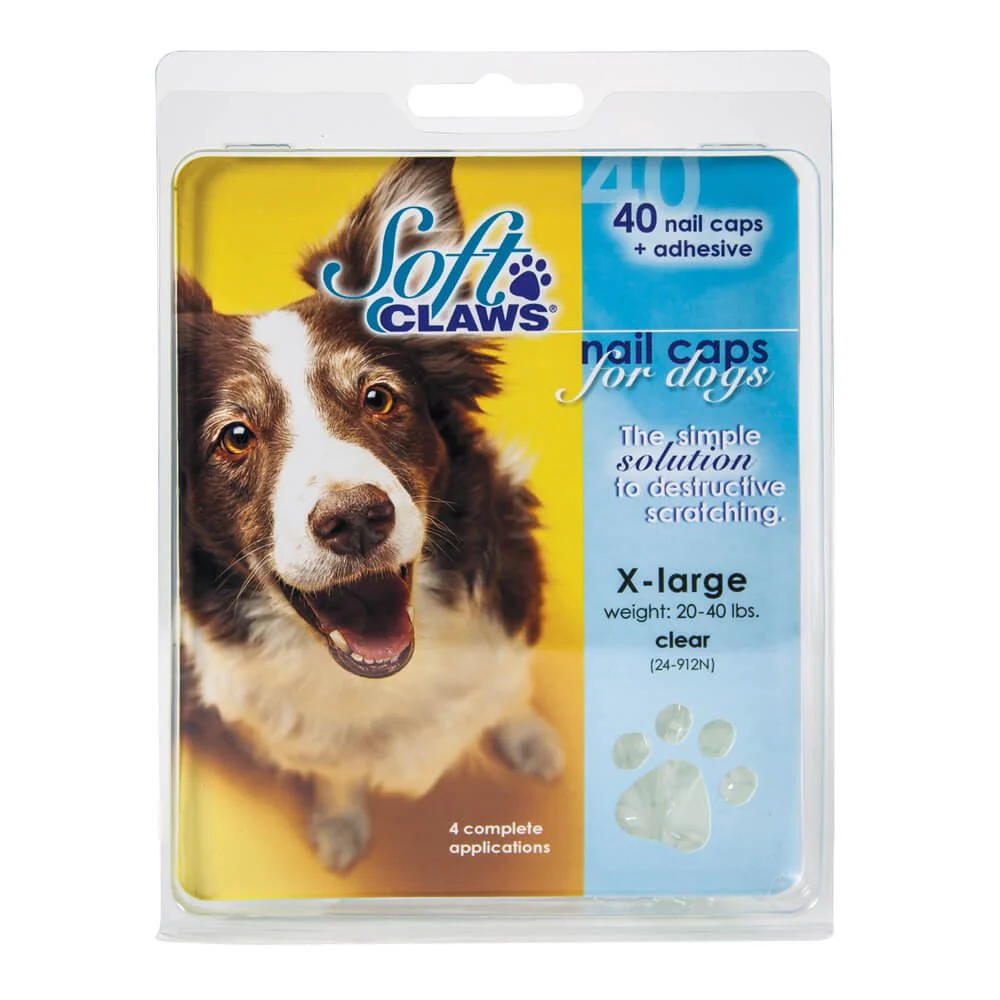 Soft Claws Nail Caps for Dogs, 40 ct - Nail Gallerys