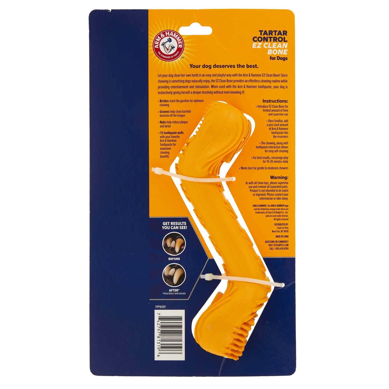 Arm & Hammer Tartar Control EZ Clean Bone with Toothpaste - Nail Gallerys