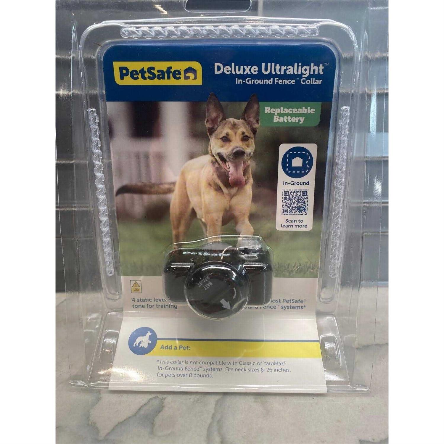 PetSafe Ultralight Pet Fence Receiver Waterproof with Tone and Static Correction Dog Collar - Nail Gallerys