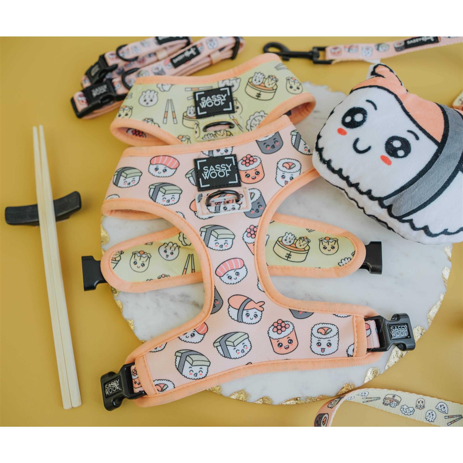 Dog Reversible Harness Sassy Woof - Nail Gallerys