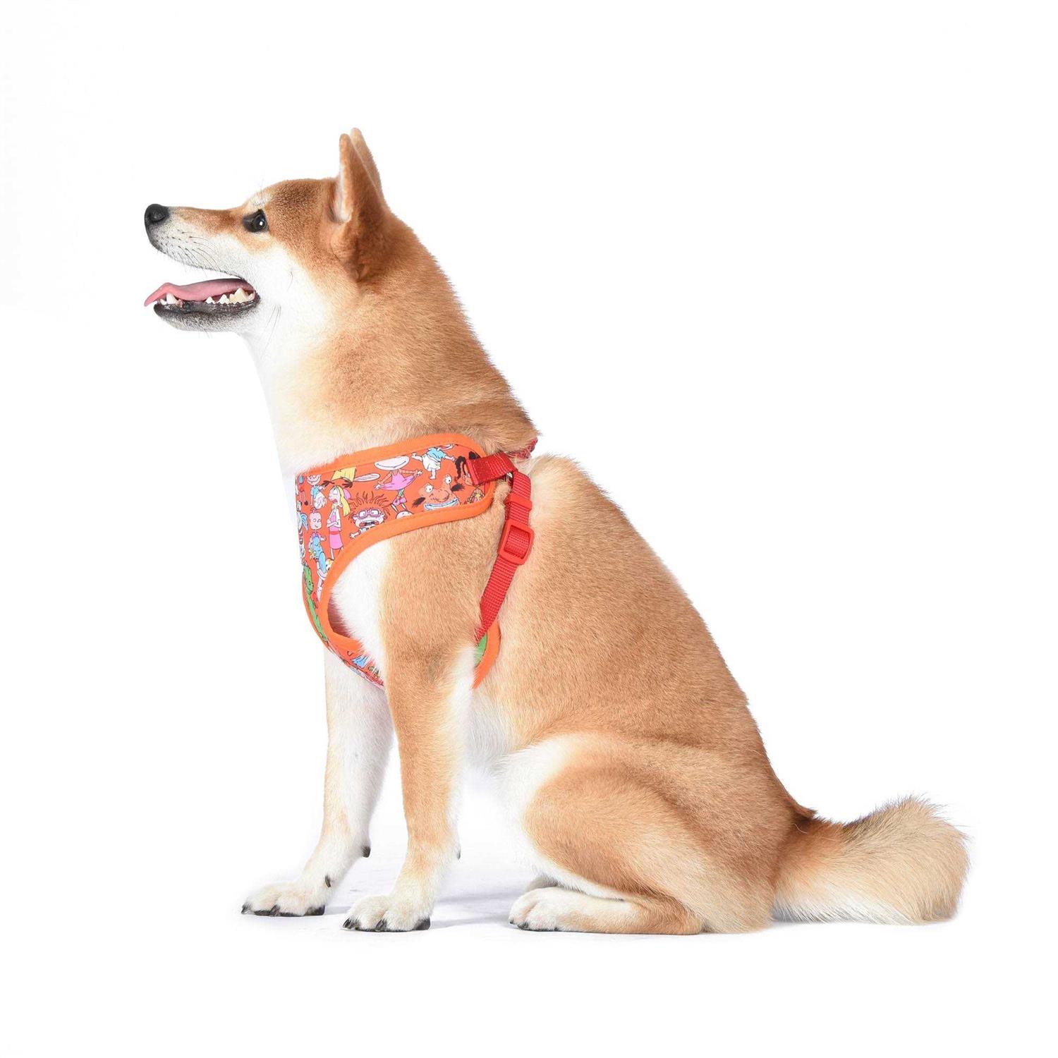 Nickelodeon All Stars Dog Harness for Large Dogs No Pull Dog Harness Vest with Nickelodeon Characters from Rugrats, Hey Arnold, and More - Nail Gallerys