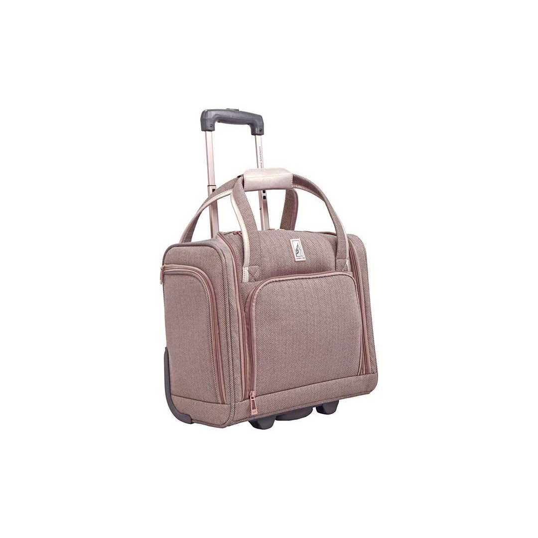 London Fog Yorkshire 15-Inch Underseater Carry-On Luggage - Nail Gallerys