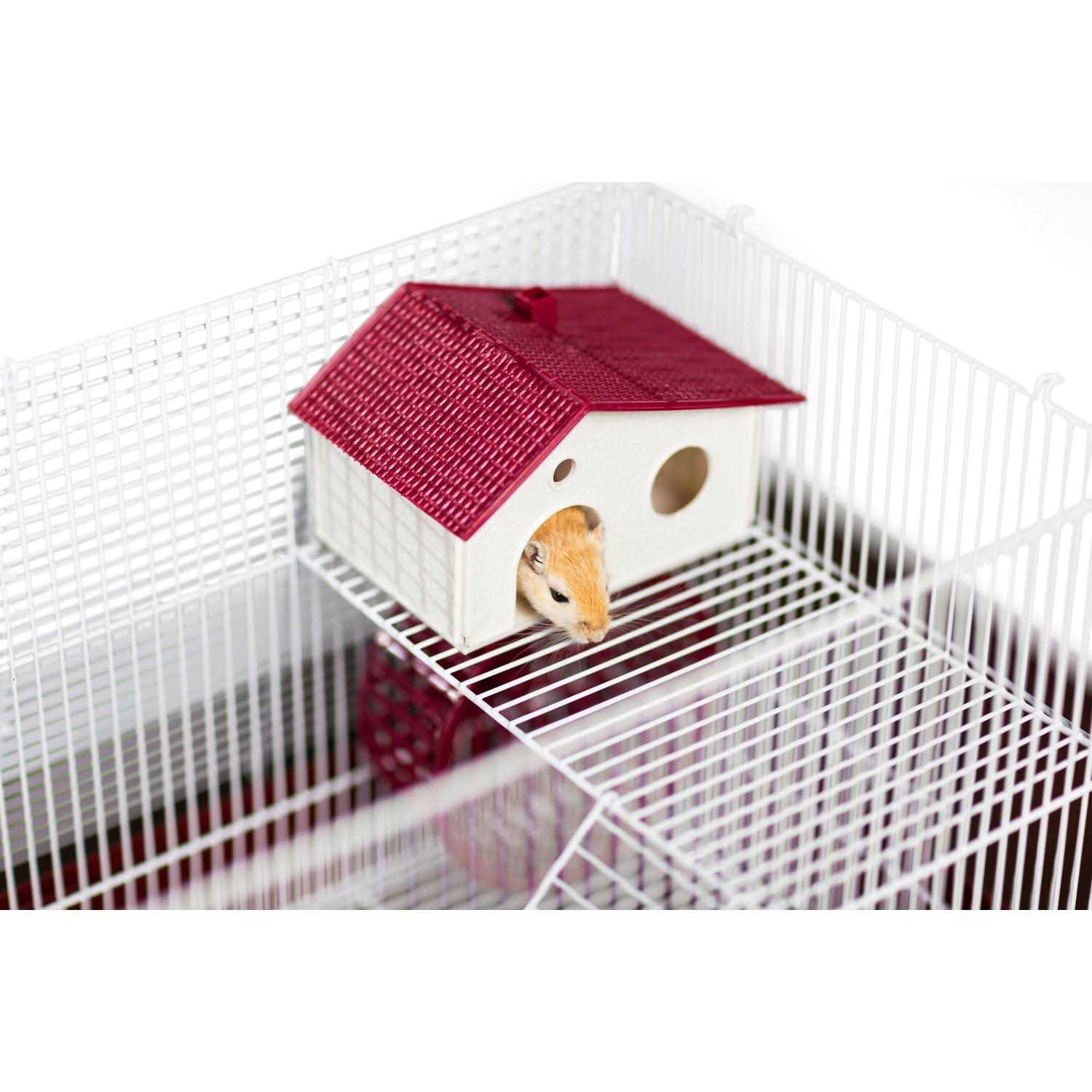 Prevue Pet Deluxe Hamster & Gerbil Cage - Nail Gallerys