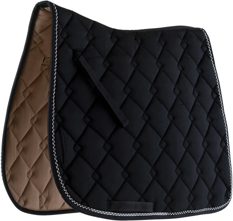 Roma Ecole Double Diamond Dressage Saddle Pad - Nail Gallerys